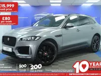 Used Jaguar F-Pace Chequered Flag 2019 Grey SUV