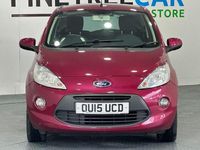 Used Ford Ka Zetec 69 HP (50 kW) 2015 Red Hatchback