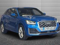 Used Audi Q2 S-Line 150 HP (110 kW) 2019 Ara blue SUV