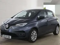 Usado Renault Zoe Iconic 80 kW (109 CV) 2020 Gris Utilitario