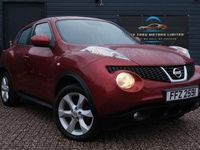 Used Nissan Juke Acenta 117 HP (86 kW) 2011 Red SUV