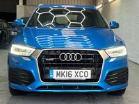 Used Audi Q3 S-Line 150 HP (110 kW) 2016 Blue SUV