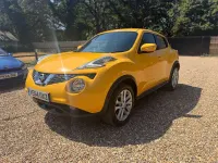 Used Nissan Juke Acenta Premium 115 HP (84 kW) 2014 Yellow SUV