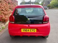 Used Peugeot 108 Active 68 HP (50 kW) 2014 Red Hatchback