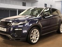 Used Land Rover Range Rover evoque HSE Dynamic 2015 Blue Estate