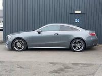 Used Mercedes E220 AMG line 194 HP (142 kW) 2018 Grey Coupe
