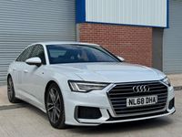 Used Audi A6 S-Line 204 HP (150 kW) 2018 White Sedan