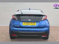 Used Honda Civic SE Plus 139 HP (102 kW) 2017 Blue Hatchback
