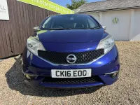 Used Nissan Note N-TEC 2016 Blue Hatchback