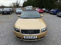 Used Audi A4 Cabriolet Sport 220 HP (161 kW) 2003 Yellow Cabriolet