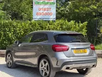 Usado Mercedes GLA200 AMG line 136 HP (100 kW) 2019 Cinzento SUV