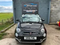 Used Fiat 500 Lounge 69 HP (50 kW) 2016 Black Hatchback