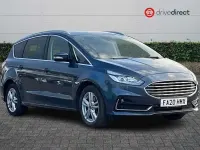Used Ford S-MAX Titanium 150 HP (110 kW) 2020 Blue MPV
