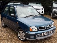 Used Nissan Micra S 2002 Blue Hatchback