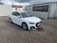 Used Audi A1 Sportback S-Line 110 HP (80 kW) 2021 White Hatchback