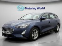 Used Ford Focus Zetec 120 HP (88 kW) 2021 Blue Estate
