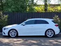 Used Mercedes A200 AMG Line Premium 163 HP (119 kW) 2019 White Sedan