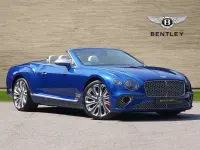 Used Bentley Continental GT Convertible 2021 Blue Cabriolet