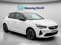 Used Vauxhall Corsa-e Ultimate 100 kW (136 HP) 2023 White Hatchback
