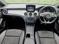 Used Mercedes CLA220 AMG line 177 HP (130 kW) 2018 Silver Coupe