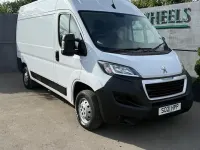 Used Peugeot Boxer 140 HP (102 kW) 2021 White Van