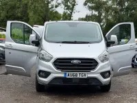 Used Ford Transit Custom Limited 130 HP (95 kW) 2018 Silver Van