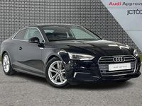 Used Audi A5 Sport 187 HP (137 kW) 2018 Black Coupe