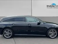Used Mercedes CLA200 AMG line 163 HP (119 kW) 2020 Cosmos black metallic Coupe