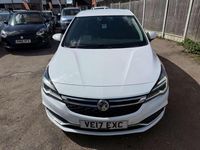 Used Vauxhall Astra Elite 160 HP (117 kW) 2017 White Hatchback
