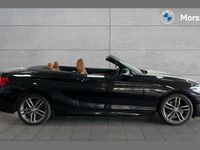 Used BMW 225 M Sport 224 HP (164 kW) 2018 Black sapphire Cabriolet