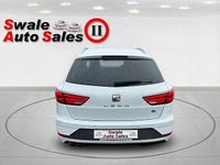 Used Seat Leon ST FR 130 HP (95 kW) 2019 White Estate