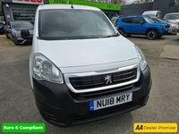 used Peugeot Partner 1.6 BLUE HDI PROFESSIONAL L1 EURO 6 inch inch ONLY 24131 MILES WITH F/S/H A