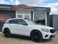 Used Mercedes GLC220 AMG line 2018 White SUV
