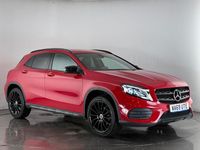 Used Mercedes GLA180 AMG line 122 HP (89 kW) 2019 Red SUV