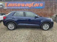 Used VW T-Roc S 115 HP (84 kW) 2019 Blue SUV