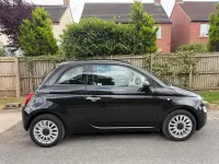 Used Fiat 500 Lounge 69 HP (50 kW) 2020 Black Hatchback