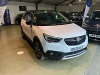 Used Vauxhall Crossland X Elite 130 HP (95 kW) 2020 White SUV