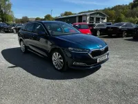 Usado Skoda Octavia SE L 150 CV (110 kW) 2021 Azul Familiar