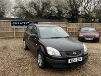 Used Kia Rio 95 HP (69 kW) 2009 Black Hatchback