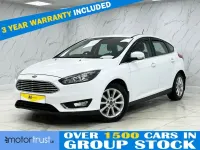 Used Ford Focus Titanium 120 HP (88 kW) 2018 White Hatchback