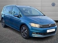 Used VW Touran SEL 150 HP (110 kW) 2021 Blue MPV