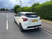 Used Nissan Micra Acenta 92 HP (67 kW) 2022 White Hatchback