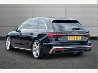 Used Audi A4 S-Line 150 HP (110 kW) 2023 Black Estate