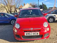 Used Fiat 500 S 69 HP (50 kW) 2014 Red Hatchback