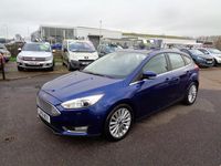Used Ford Focus Titanium X 120 HP (88 kW) 2018 Blue Hatchback