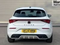 Used Cupra Leon 150 HP (110 kW) 2024 White Hatchback