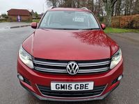 Used VW Tiguan Match 177 HP (130 kW) 2015 Red SUV