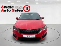 Usado Skoda Octavia vRS 184 CV (135 kW) 2017 Rojo Utilitario