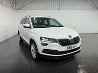 Used Skoda Karoq SE L 150 HP (110 kW) 2018 White SUV