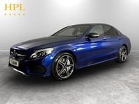 Used Mercedes C43 AMG Premium Plus 367 HP (269 kW) 2018 Blue Sedan